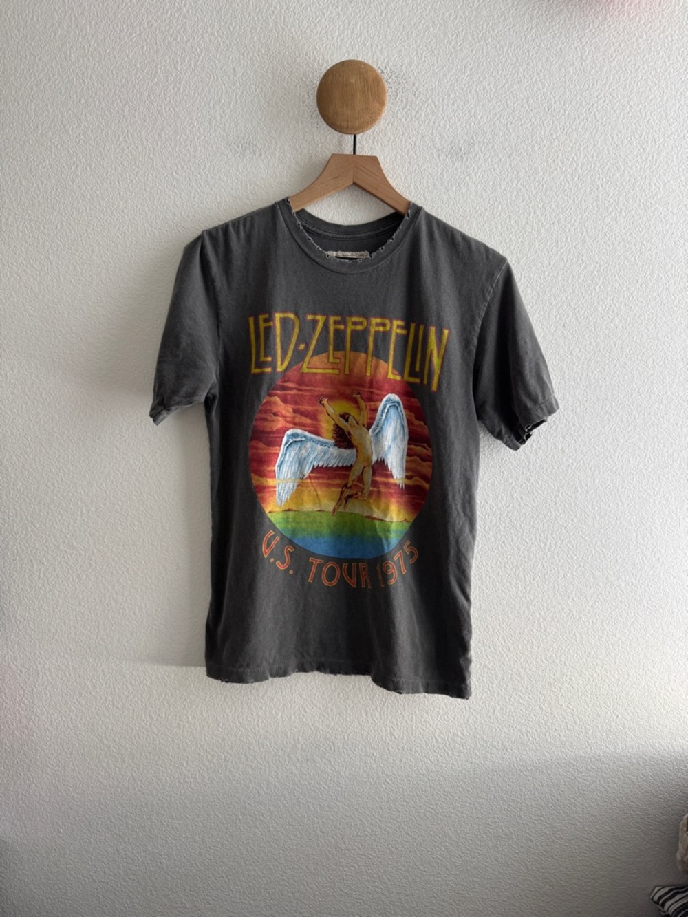 Led Zeppelin People Of Leisure Band Graphic Tshirt